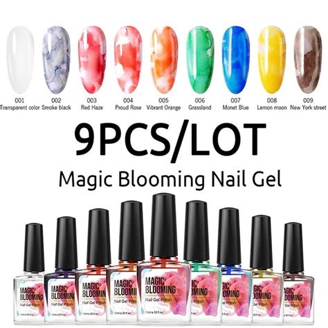 Adding a Touch of Magic to Your Nail Designs with Blooming Nail Gel Polish